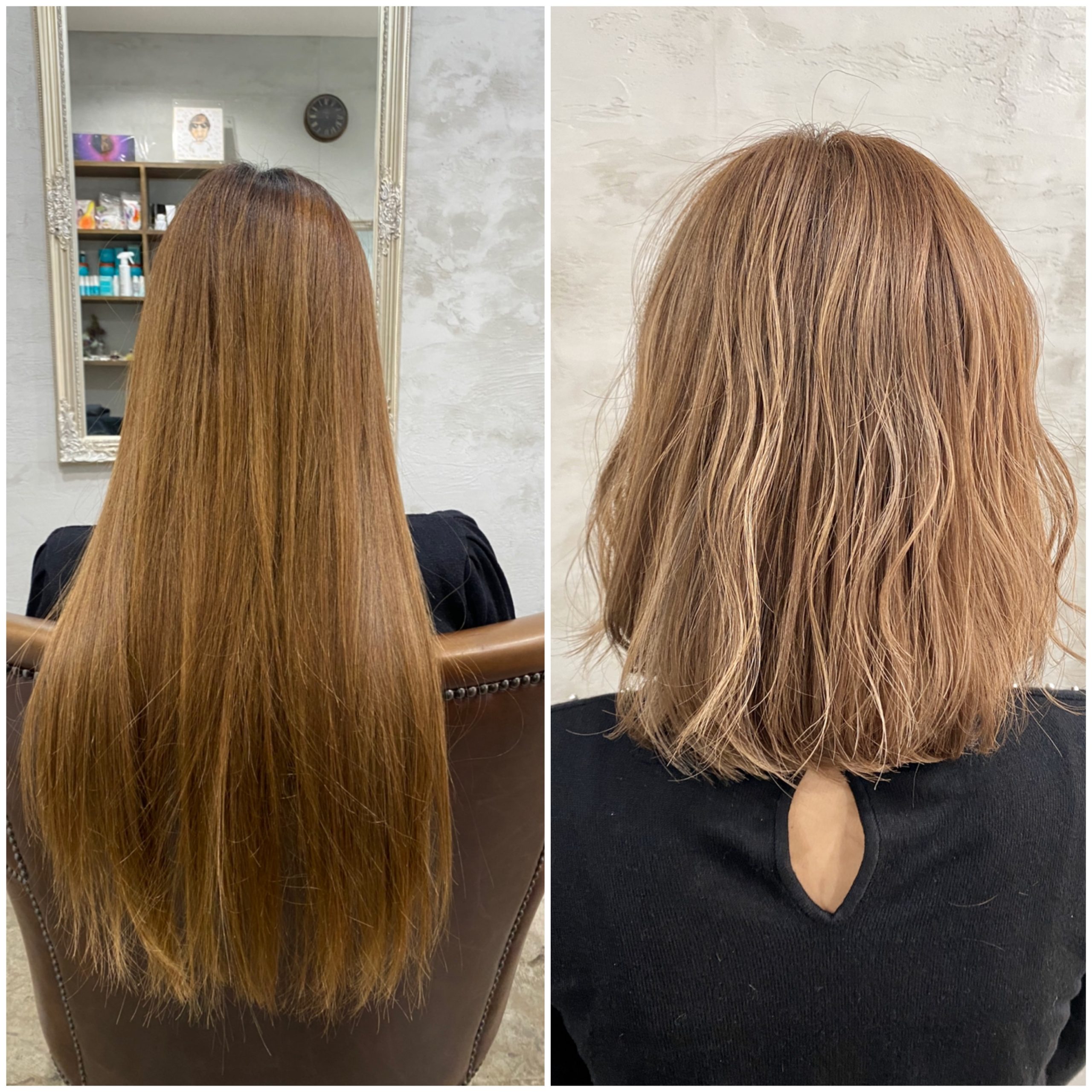 春色ピンクゴールドカラー ヘアカラー Bex Journal